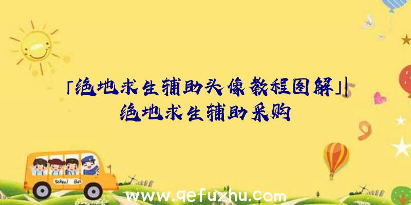 「绝地求生辅助头像教程图解」|绝地求生辅助采购